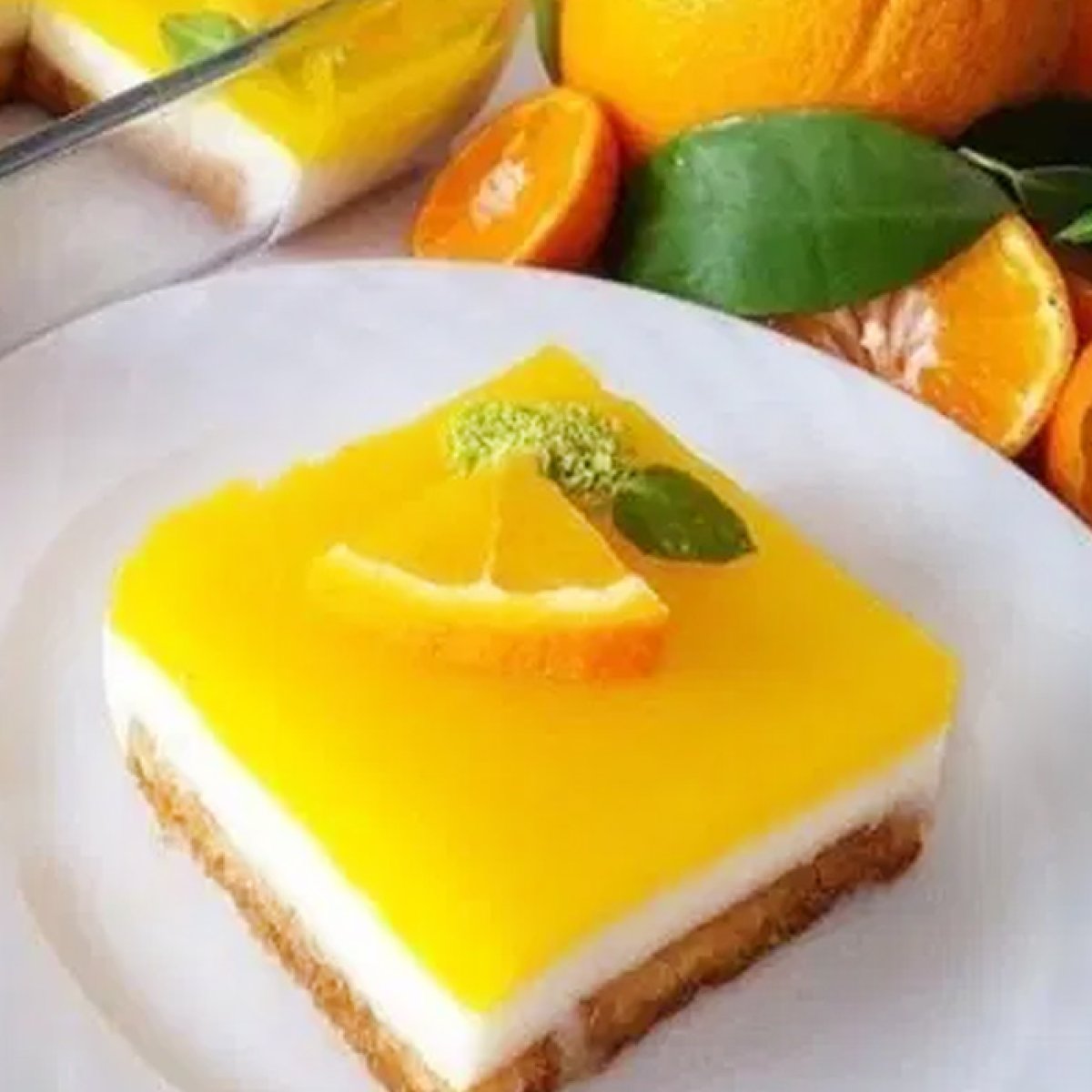 Portakallı İrmik Tatlısı